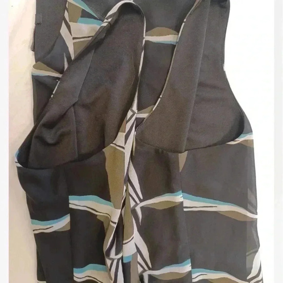 Nic+Zoe On The Edge Abstract Sleeveless Shift Dress Size Large - Picture 9 of 12